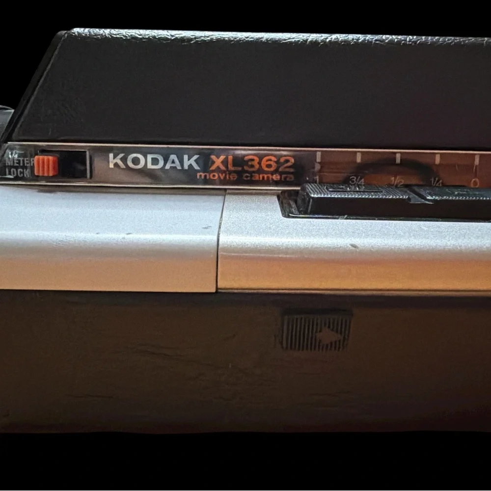 Kodak XL35 Black and White Camera with Blue Strap